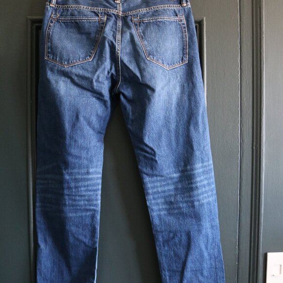 Todd Snyder Men's Straight Jeans - Dark Blue - Picture 4 of 8